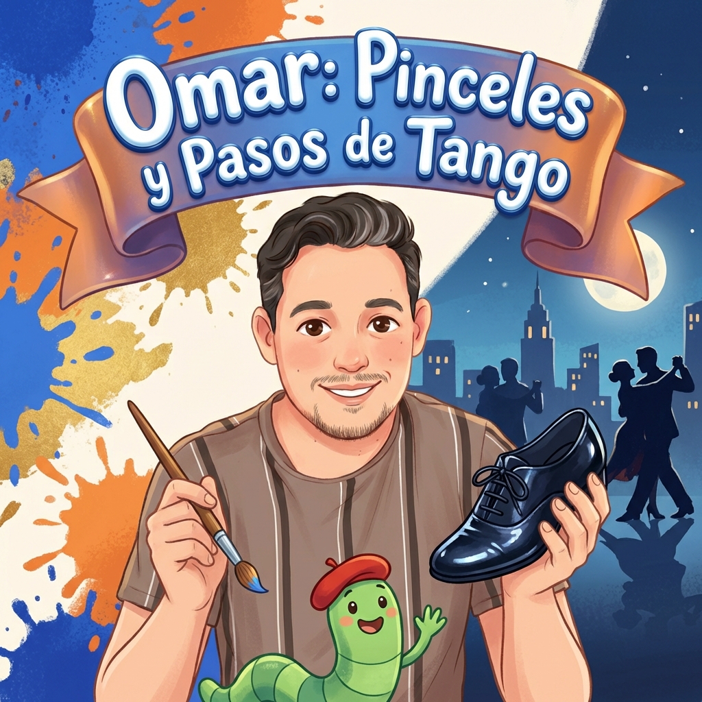 Portada: Omar: Pinceles y Pasos de Tango