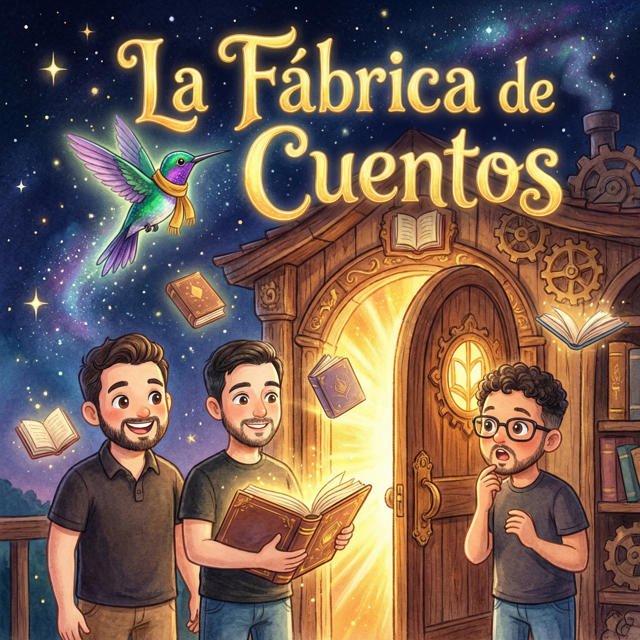 Portada: La Fábrica de Cuentos