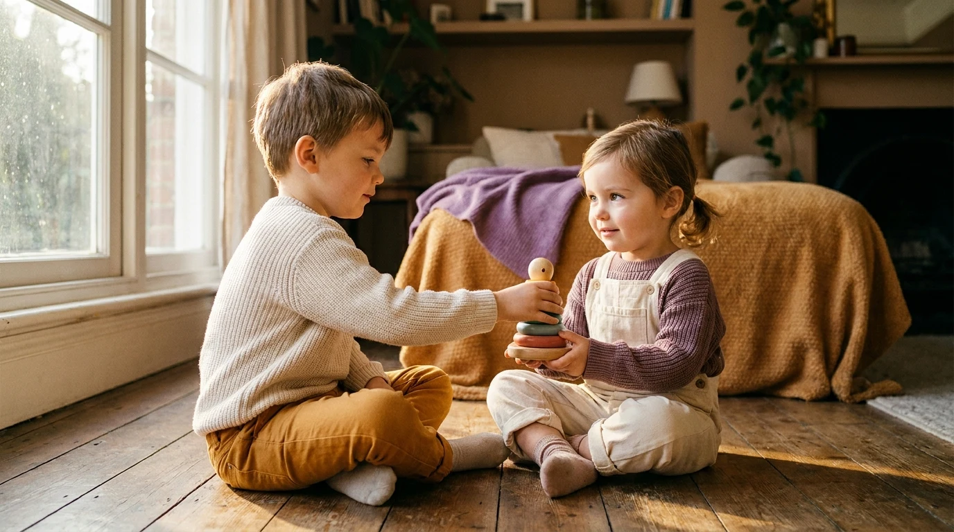 Habilidades prosociales en niños: cómo los cuentos enseñan a compartir