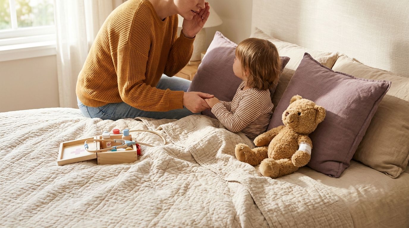 Hospitalización infantil: cómo preparar emocionalmente a tu hijo