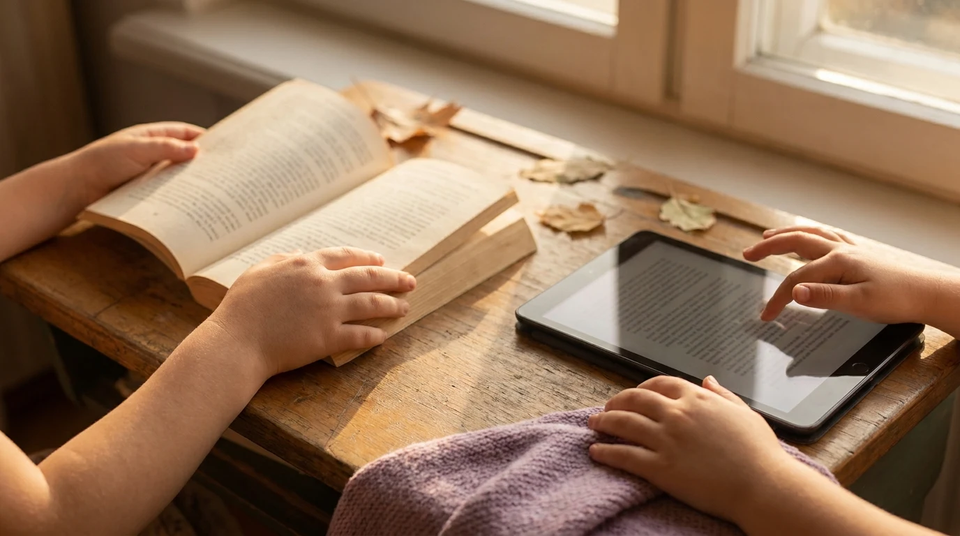 Leer en pantalla o en papel: qué dice la ciencia a los padres