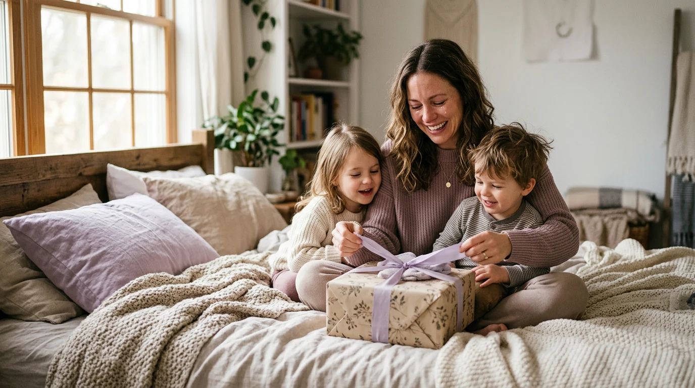 El mejor regalo dia de la madre de sus hijos: Emoción pura