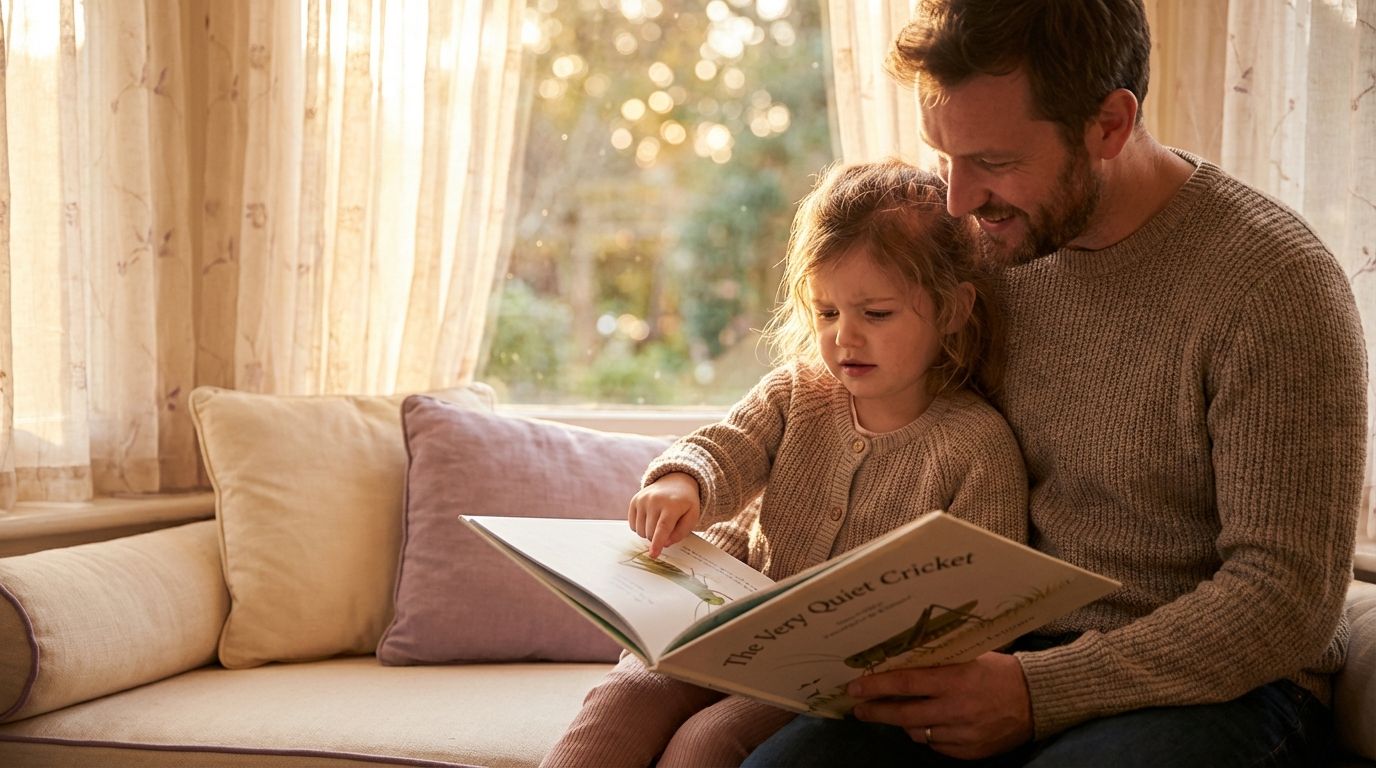 Tu hijo aprende a leer mentes — y los cuentos son su entrenamiento